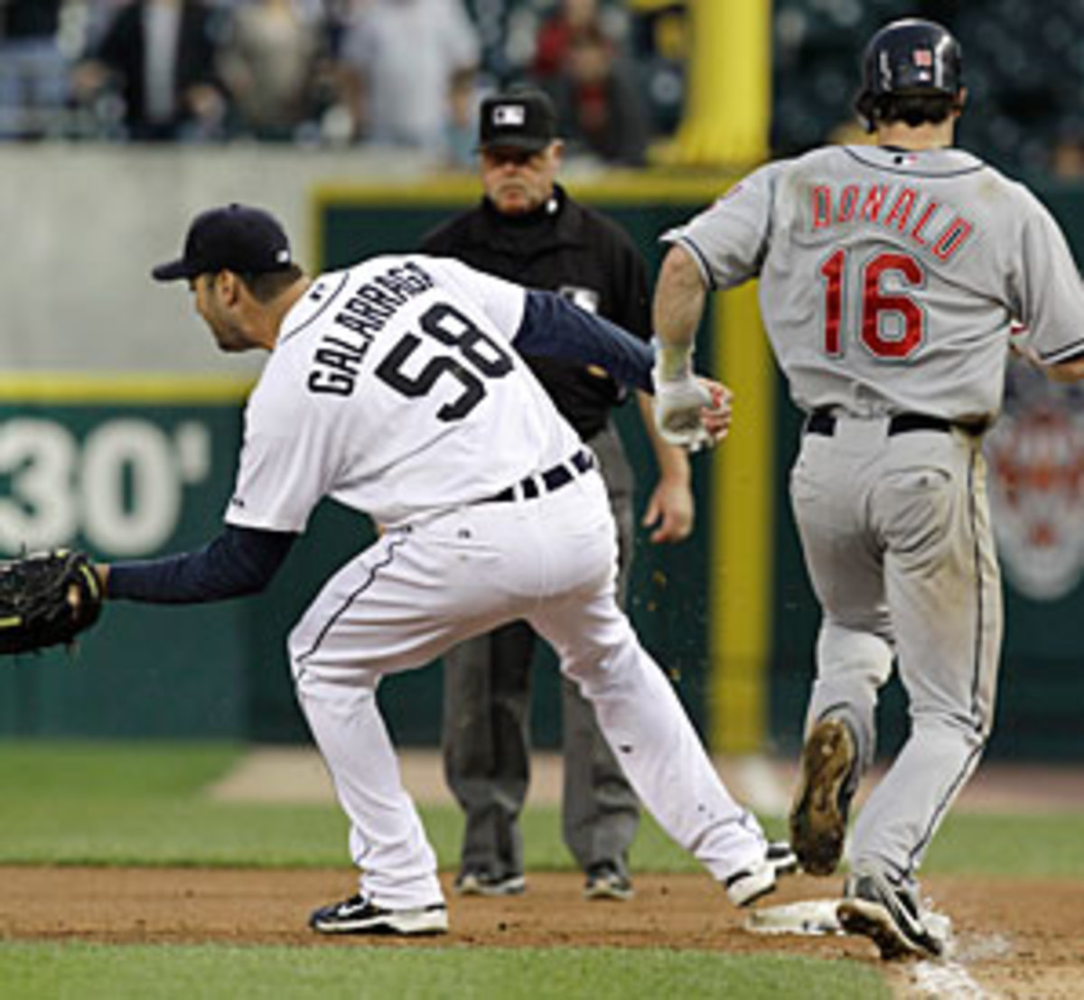Jason Donald's hustle was rewarded against Armando Galarraga back in 2010.