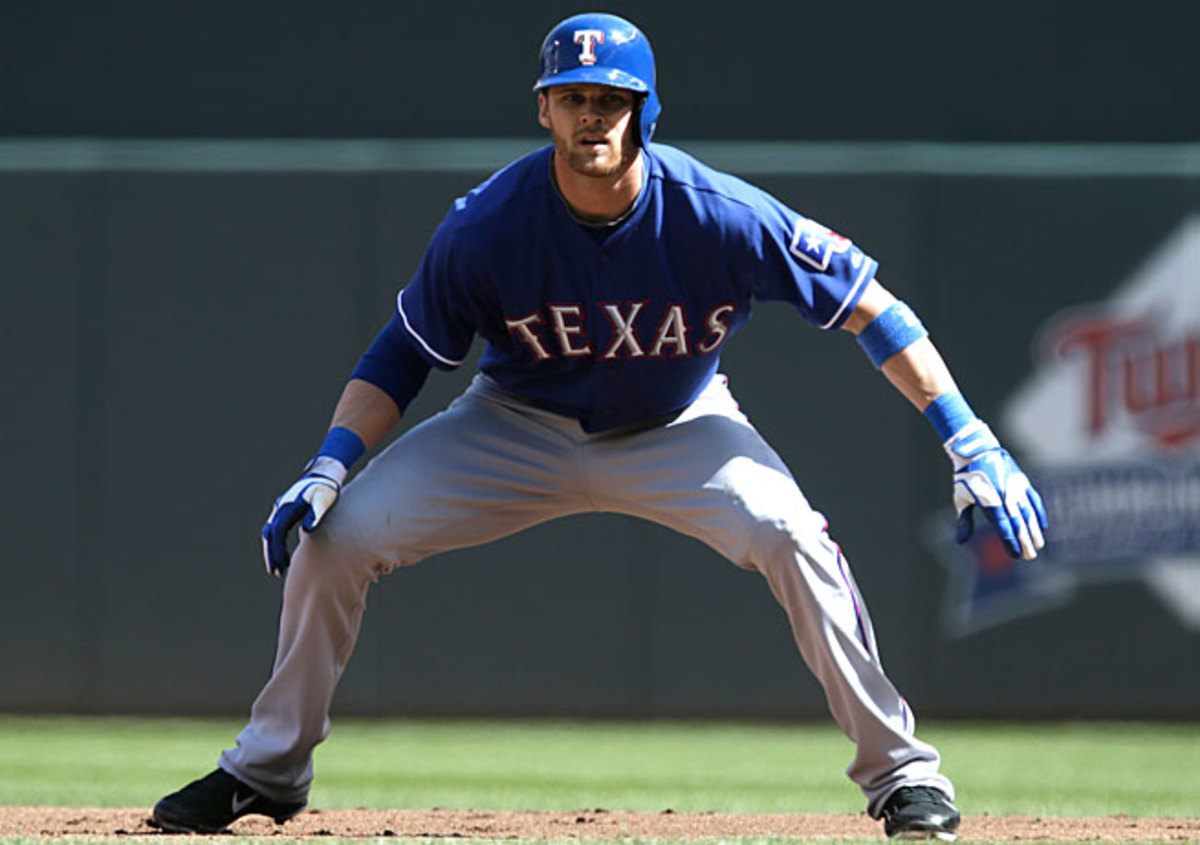 Craig Gentry is on his way from Texas to Oakland as part of another trade involving established players.