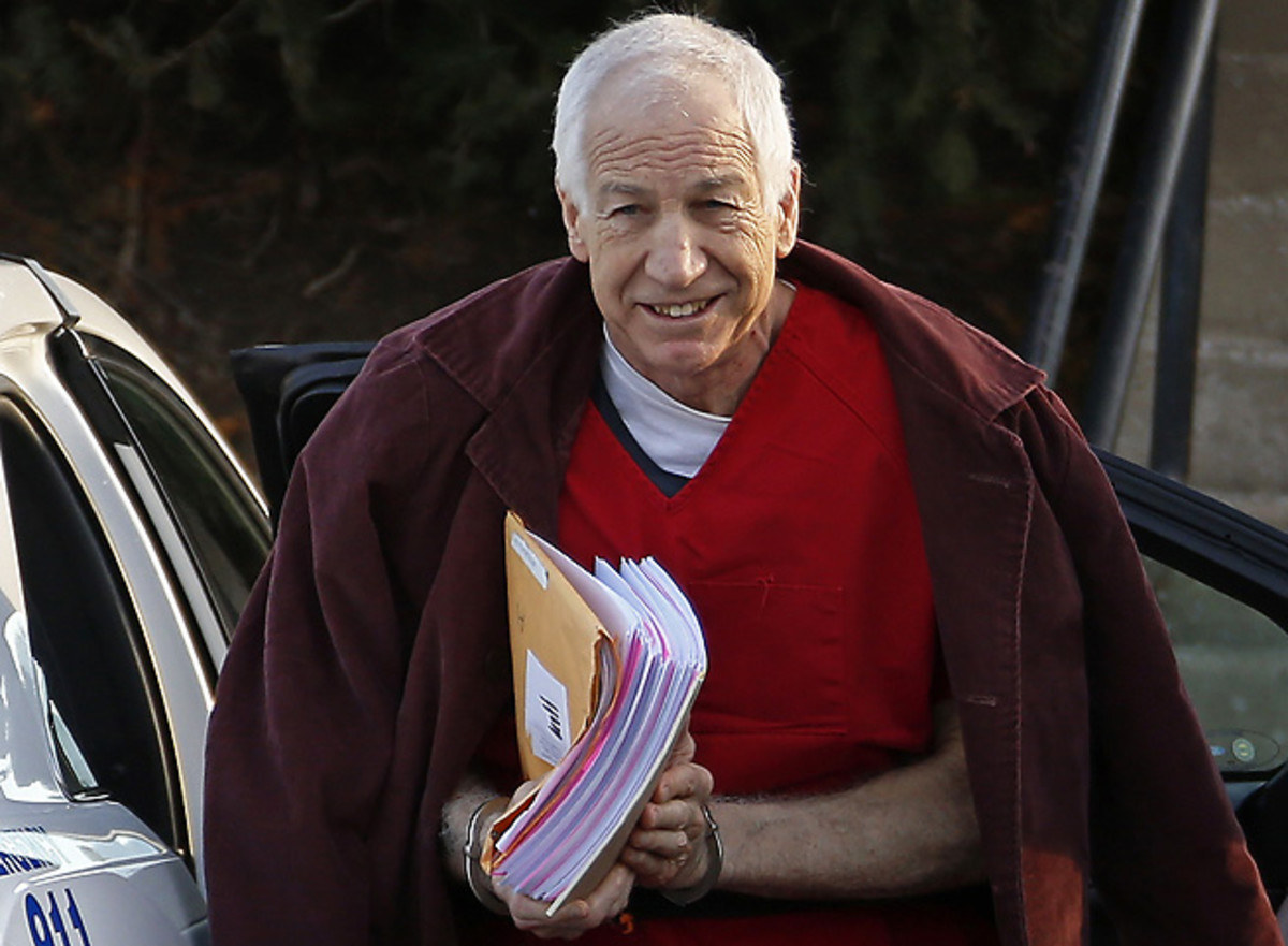 Jerry Sandusky is serving a 30-to-60 year sentence for child molestation and other crimes.