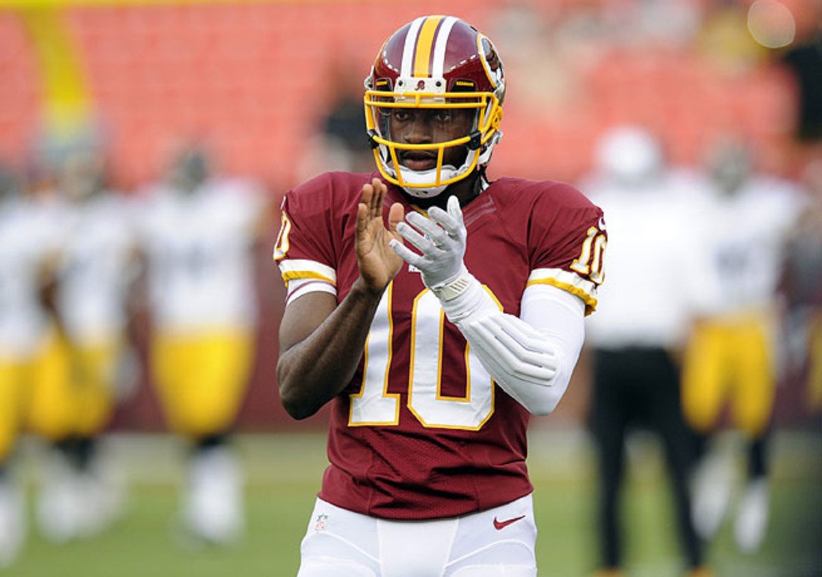 The Redskins' Robert Griffin III is healthy and ready to take his place among elite fantasy quarterbacks.