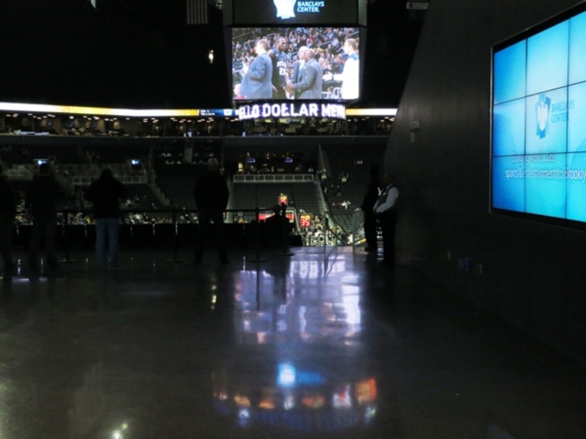 Entering Barclays.