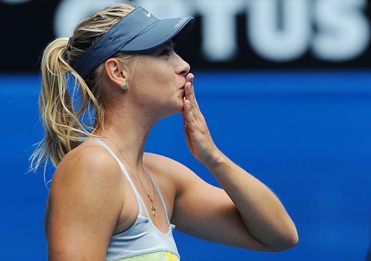 No. 2 Maria Sharapova gets Misaki Doi next and then, possibly, No. 25 Venus Williams.