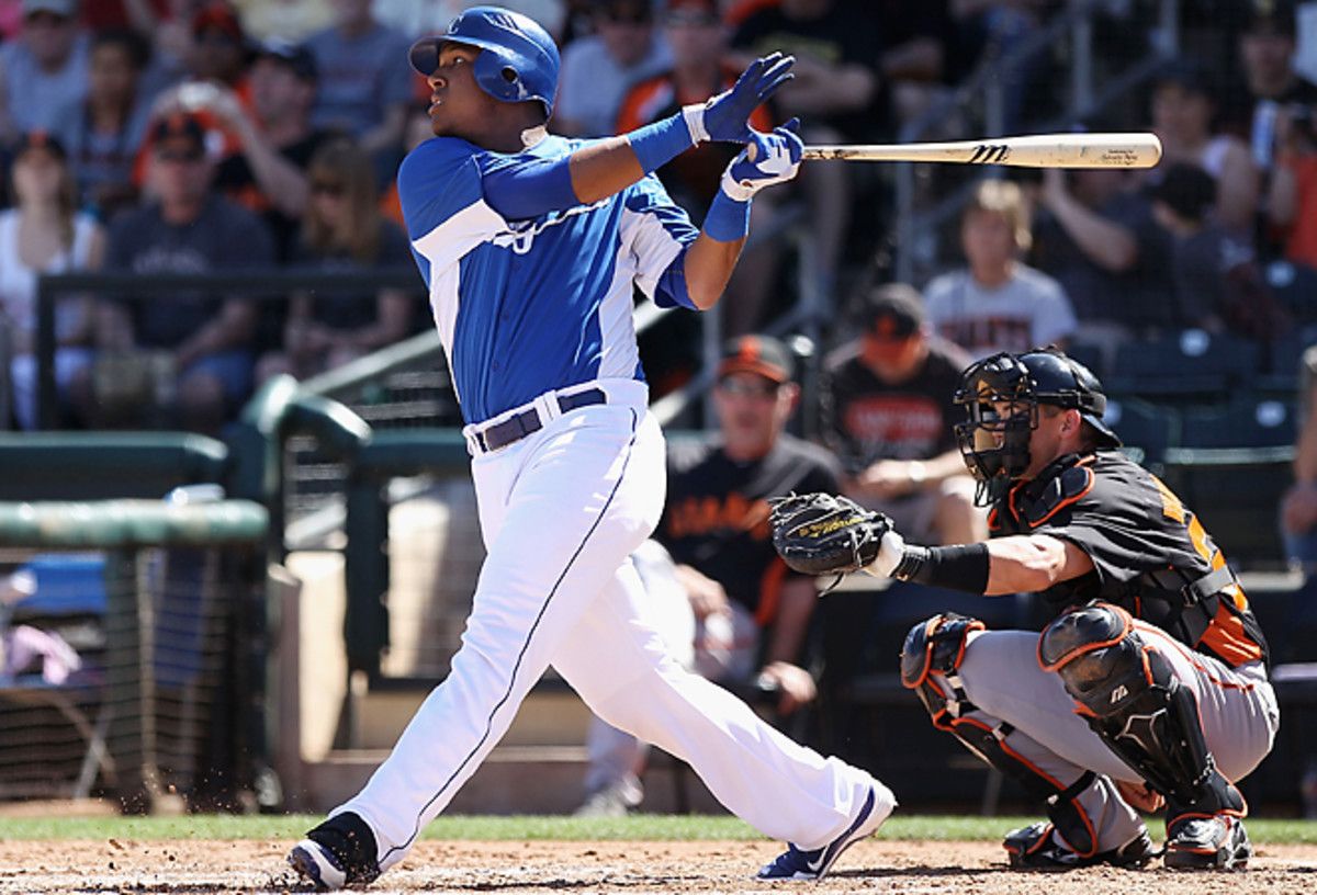 Catcher Salvador Perez returned from a knee injury last June to hit .301 with 11 homers and 39 RBI.