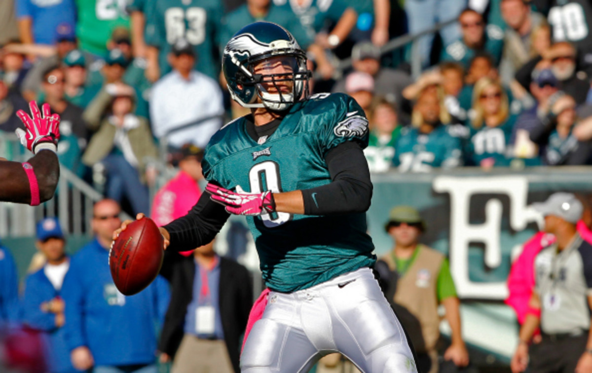 A concussion may keep Nick Foles on the sideline next week.