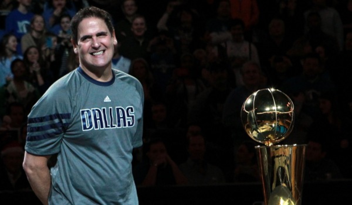 Mark Cuban thinks the Mavericks can be contenders in two years. (Photo by Ronald Martinez/Getty Images)