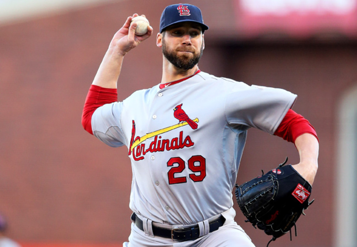 Chris Carpenter pitched in only three regular-season games for the Cardinals in 2012.