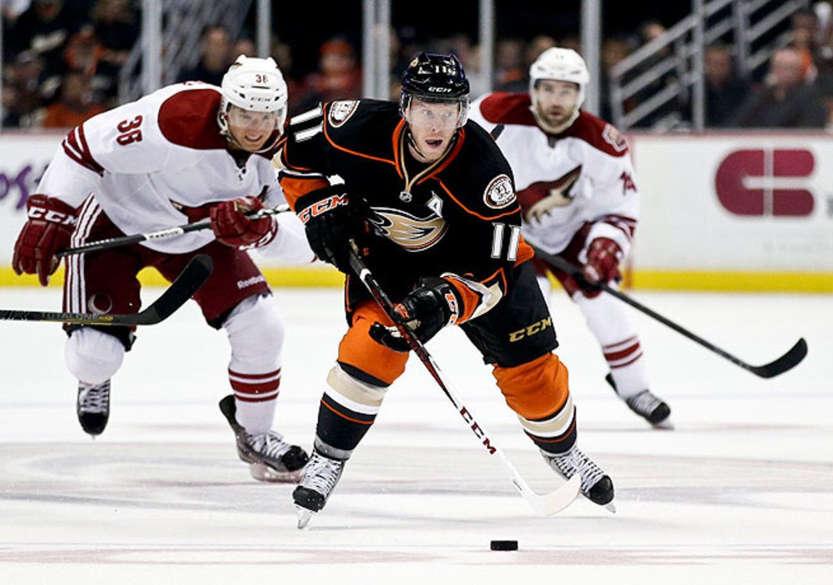 Saku Koivu registered 27 points for the Ducks last season, his fourth with the team.