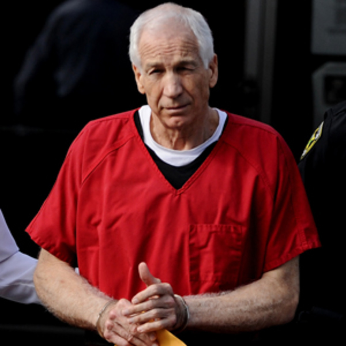 Jerry Sandusky was convicted on 45 of 48 counts of child sex abuse in June of 2012. (Patrick Smith/Getty Images)