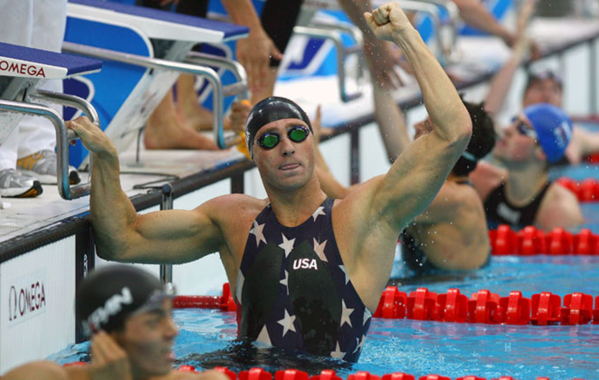 Jason Lezak carried the U.S. to gold in the 4 x 100 medley relay at the 2008 Beijing Olympics.