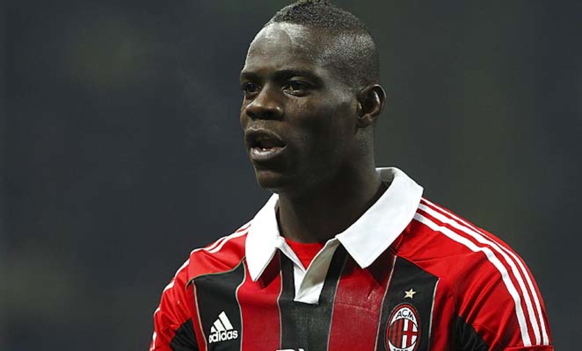 Mario Balotelli and AC Milan are in fourth place in Serie A.