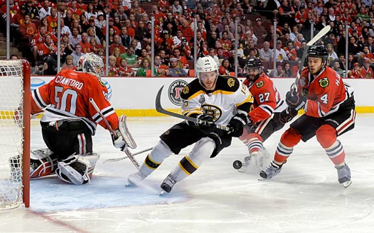 Tyler Seguin of the Boston Bruins