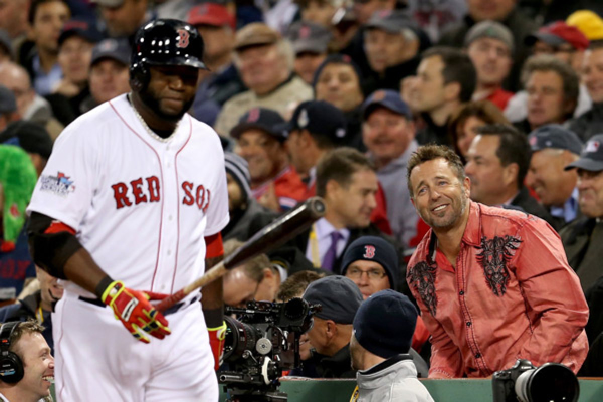 David Ortiz and Kevin Millar :: Rob Carr/Getty Images