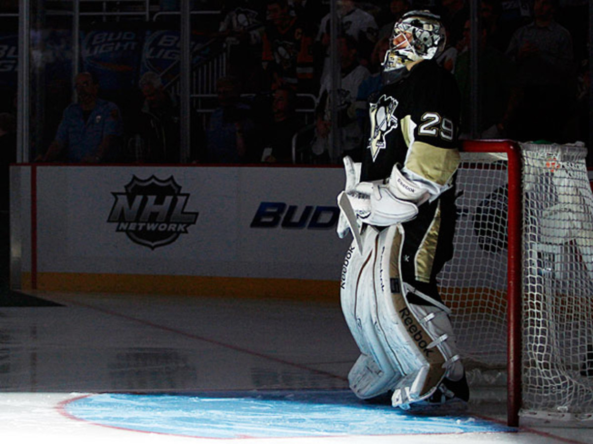 The spotlight will be on Marc-Andre Fleury, who is working with a psychologist and new goalie coach.
