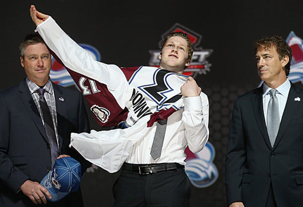Patrick Roy, Nathan MacKinnon and Joe Sakic restored hope to the Colorado Avalanche in 2013.