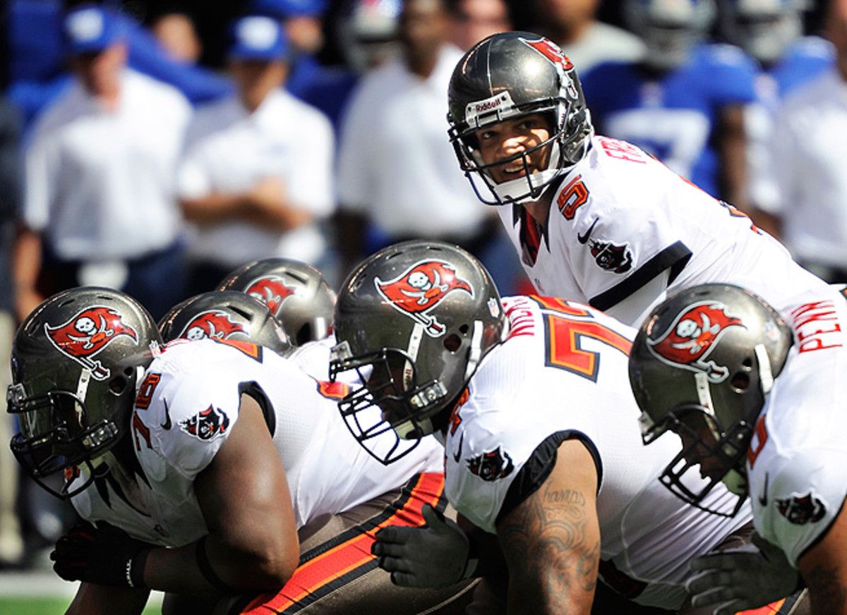 With a healthy offensive line, Josh Freeman will help the Bucs compete for a playoff spot this season.