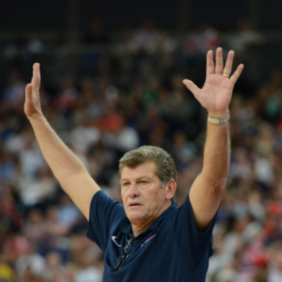 Geno Auriemma signed a $10.8 million contract with UConn, making him the highest paid coach in women's basketball history. (Mark Ralston/Getty Images)
