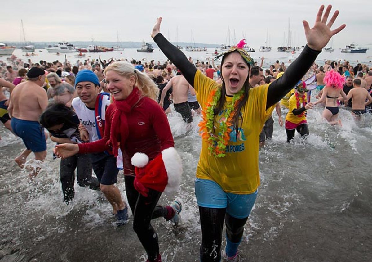 Polar Bear Plunges of 2013 Sports Illustrated