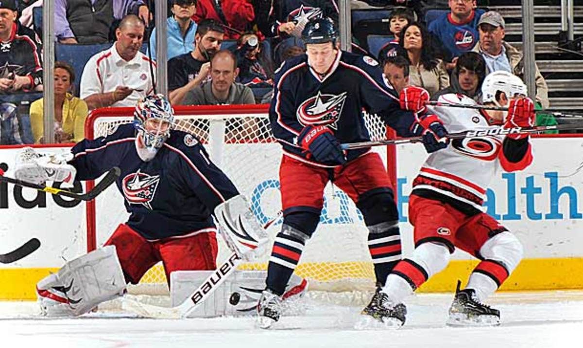 The Columbus Blue Jackets and Carolina Hurricanes could move to the Atlantic Division.