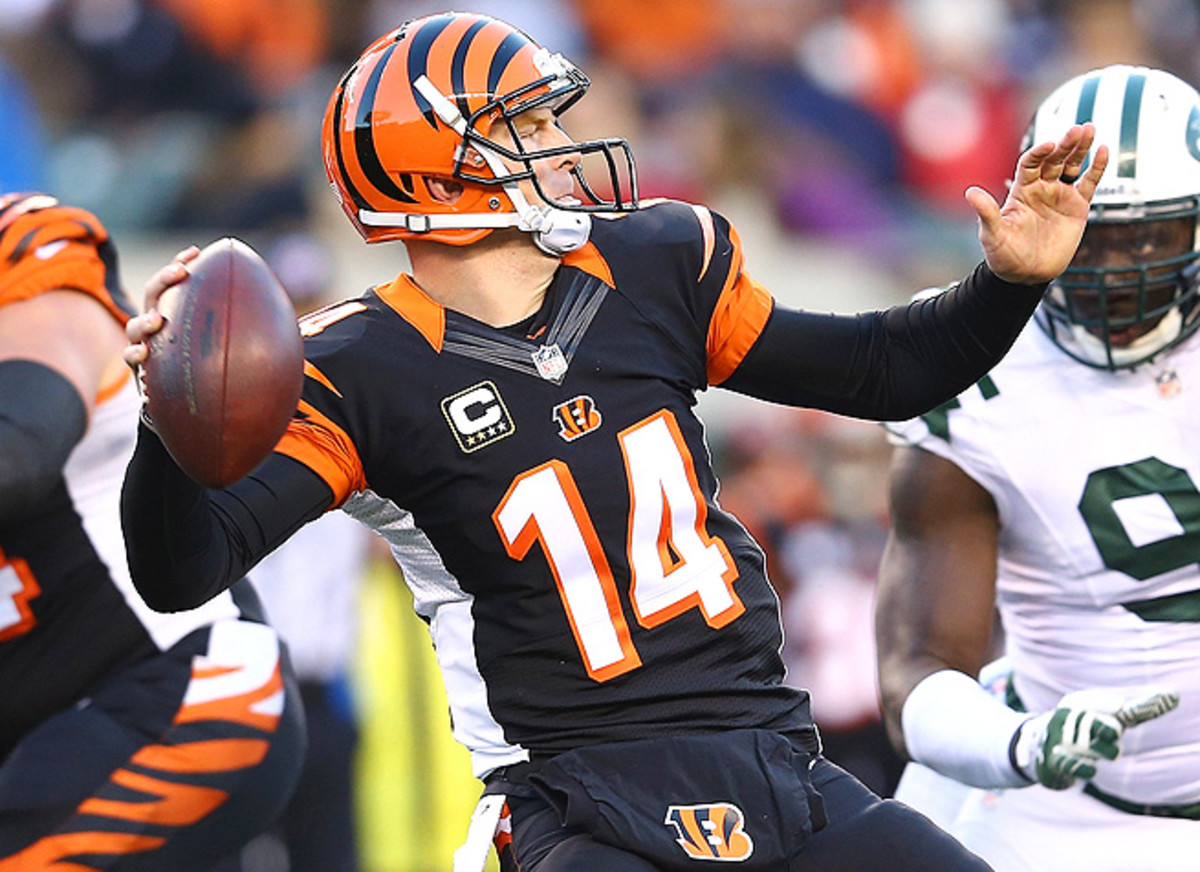 The Jets couldn't hold Andy Dalton down, as he threw for 325 yards and five touchdowns.