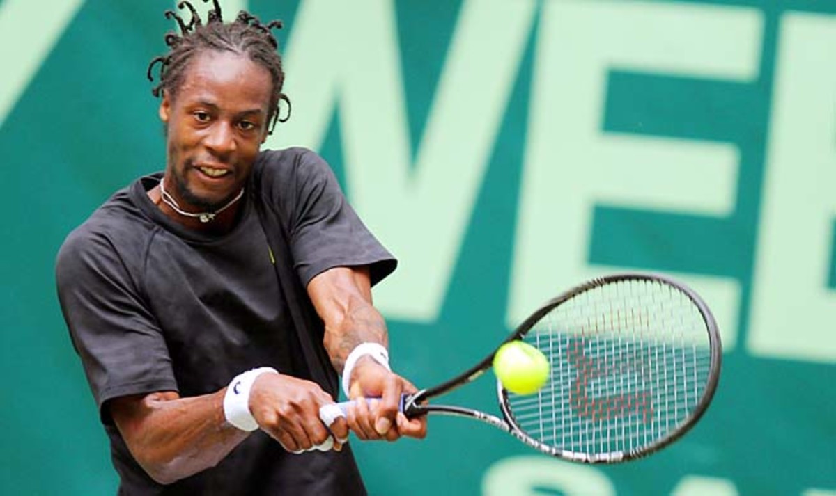 Gael Monfils was the Wimbledon boys champion in 2004.