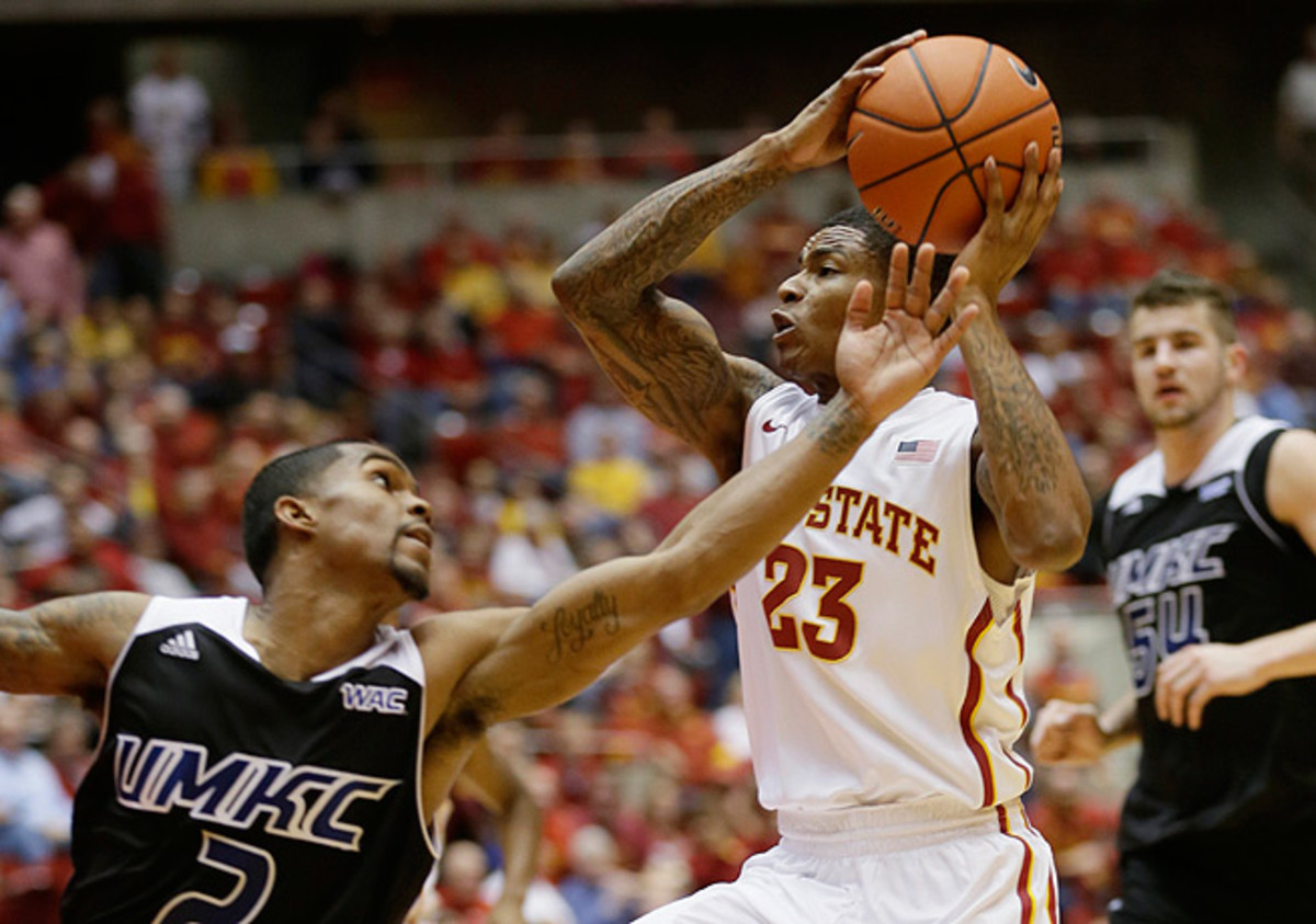 K.J. Bluford (23) will seek his fortune elsewhere after receiving limited playing time at Iowa State.