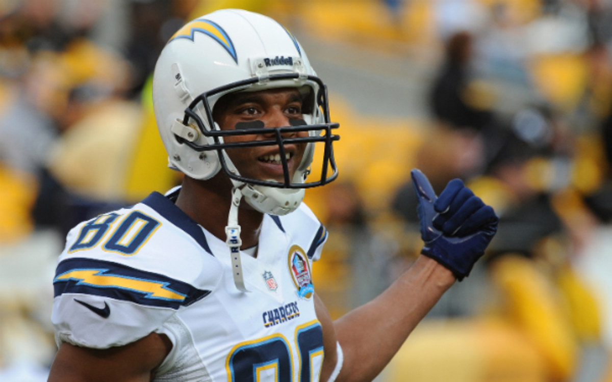 The Chargers fear that top wideout Malcom Floyd tore his ACL. (George Gojkovich/Getty Images)