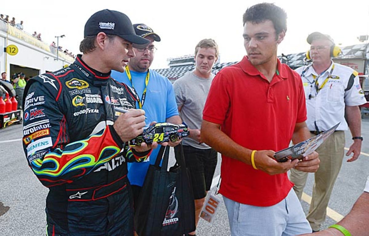 Jeff Gordon is all for midweek races, but NASCAR fears they'll hurt attendance and viewership.