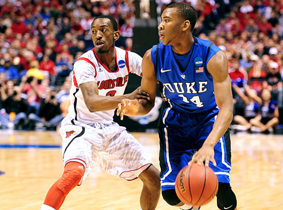 With Louisville set to join Duke in the ACC, the league may be on its way to becoming a superpower. (Lance King/Getty Images)