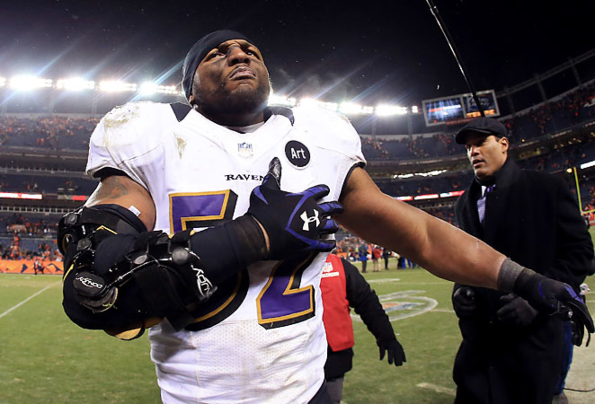 Ray Lewis' checkered past off the field has left many conflicted about his role as a sports hero.