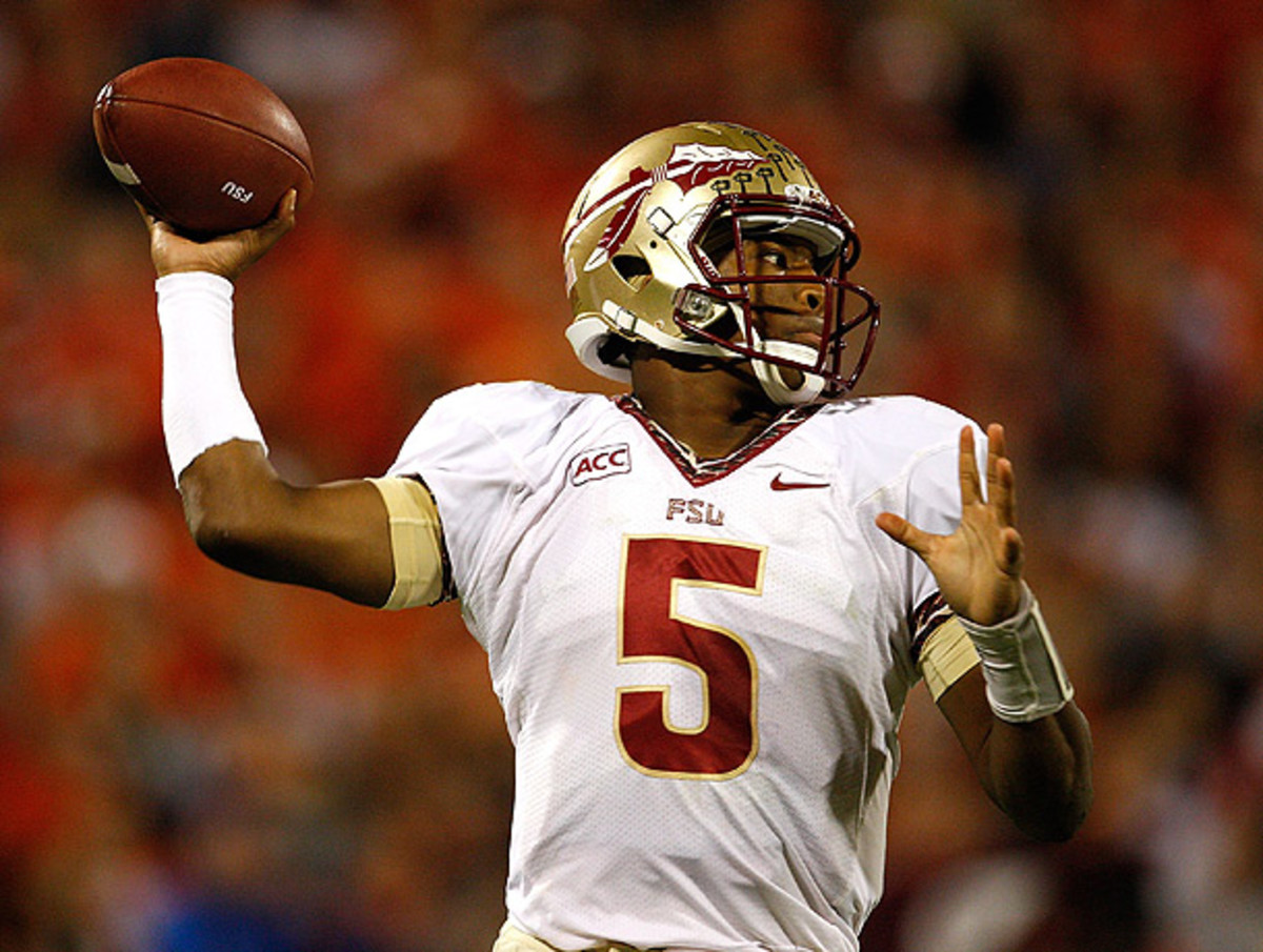 Jameis Winston has lived up to the considerable expectations placed on him before the season began. (Tyler Smith/Getty Images)