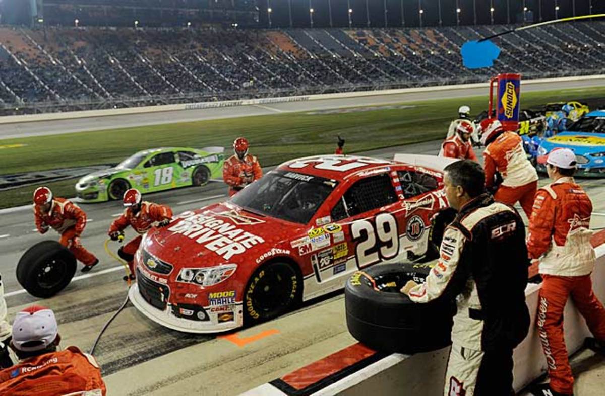 If Kevin Harvick has an edge among lame ducks, it's his team's acceptance of his impending departure.