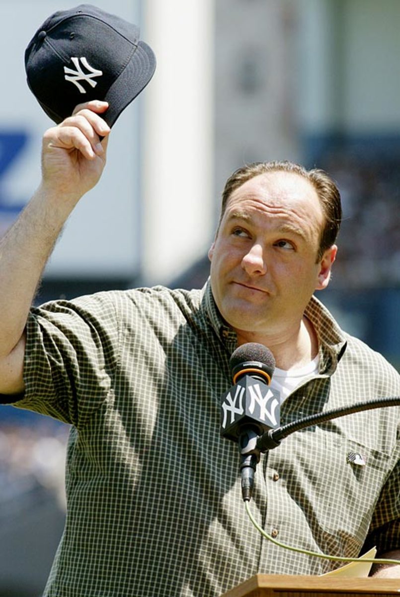 Sports Fan James Gandolfini Sports Illustrated