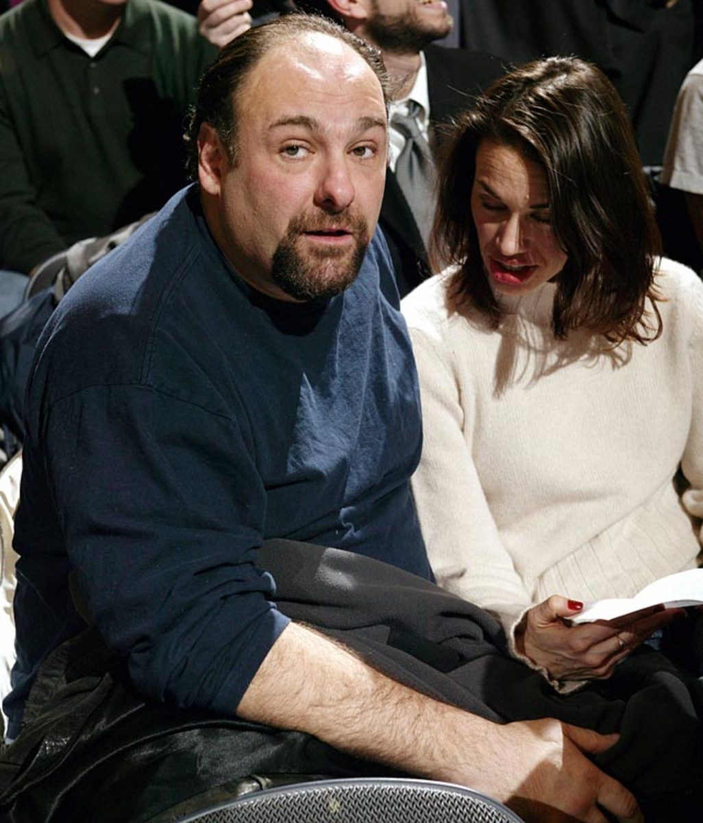 Sports Fan James Gandolfini Sports Illustrated