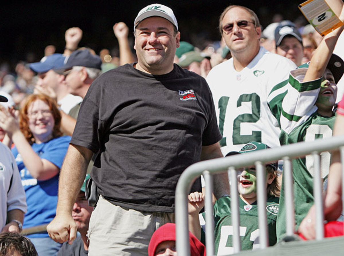 Sports Fan James Gandolfini Sports Illustrated