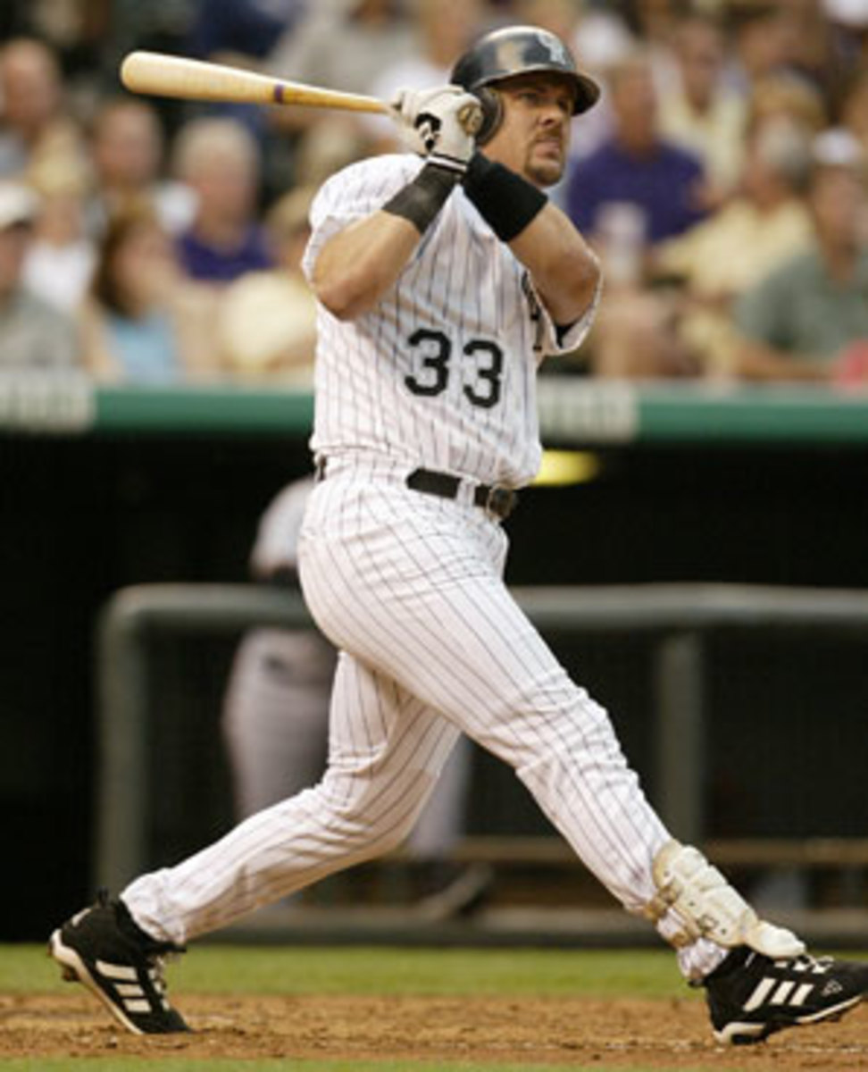 Larry Walker says he was just glad to stay on the Hall of Fame ballot.