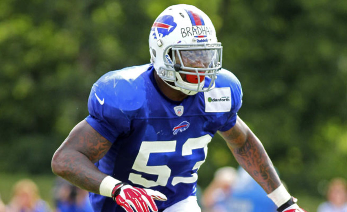 Bills linebacker Nigel Bradham had an August marijuana possession charge dropped on Wednesday.