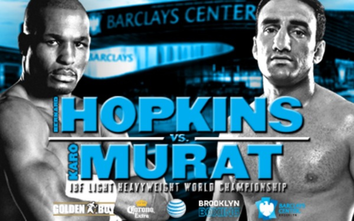 The Bernard Hopkins-Karo Murat fight is off because of Murat's Visa issues. (Photo by BarclaysCenter.com)