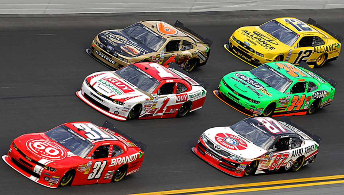 Danica Patrick ran near the front for the entirety of the Daytona 500, and finished in eighth place.