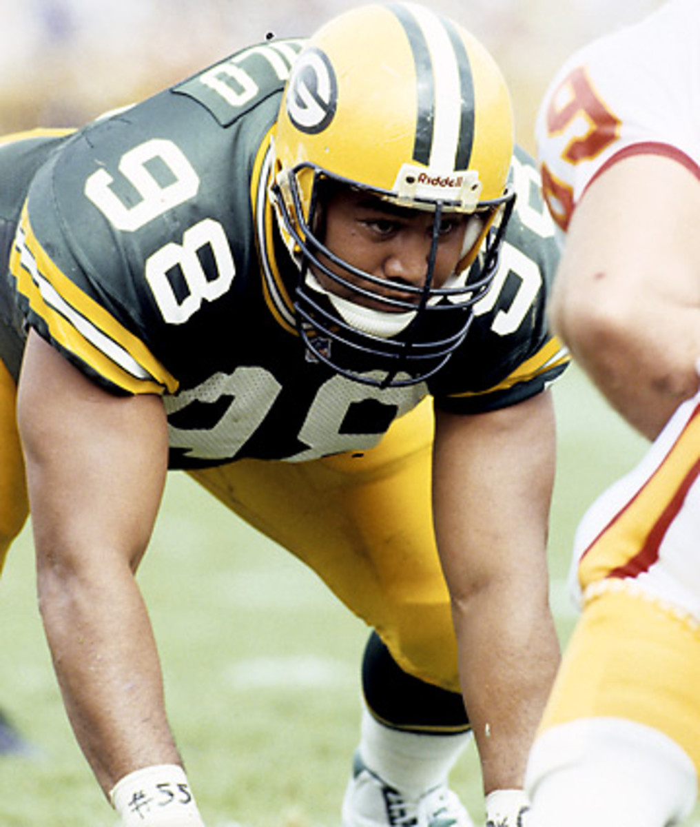 Esera Tuaolo on the Packers. (Vernon Biever/WireImage.com)
