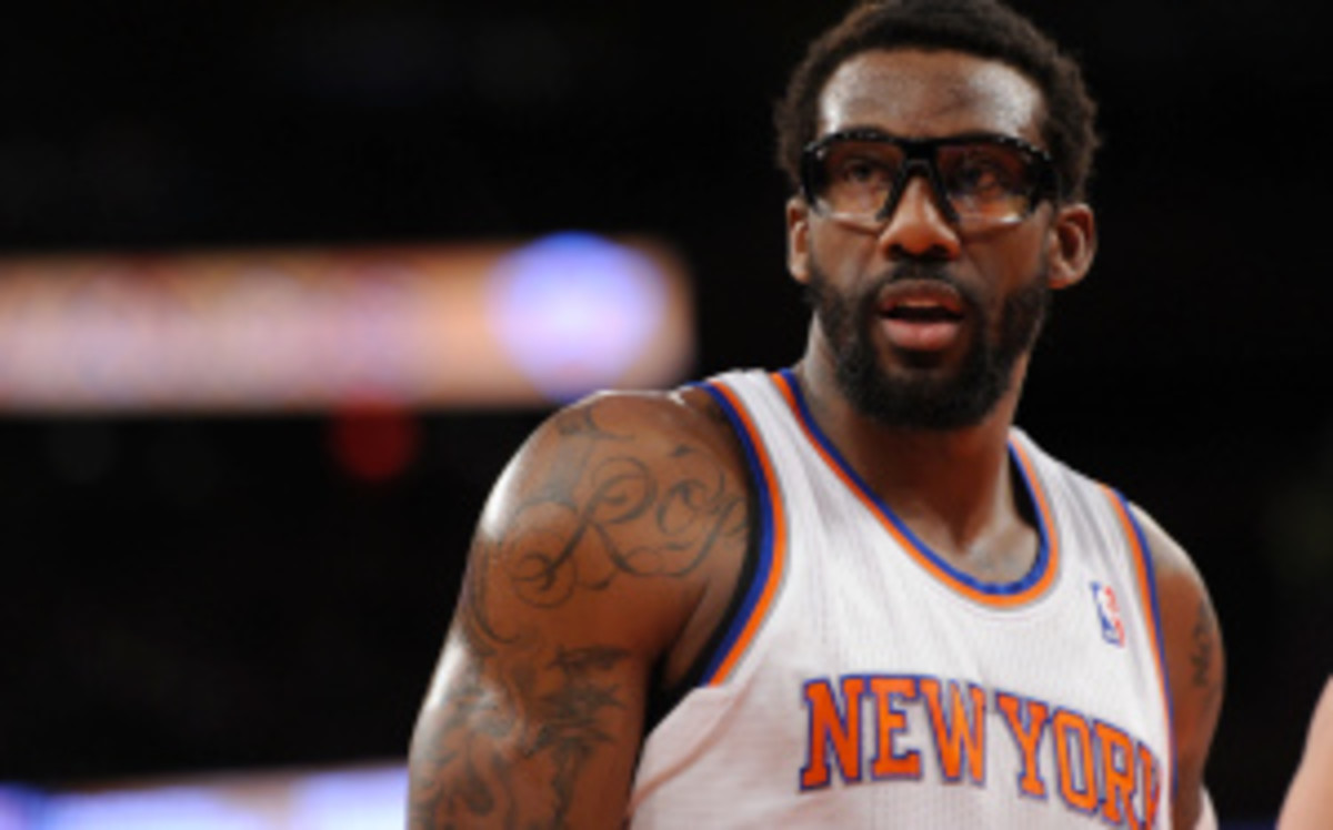 Amar'e Stoudemire has played in just 95 games over the past three seasons. (Maddie Meyer/Getty Images)