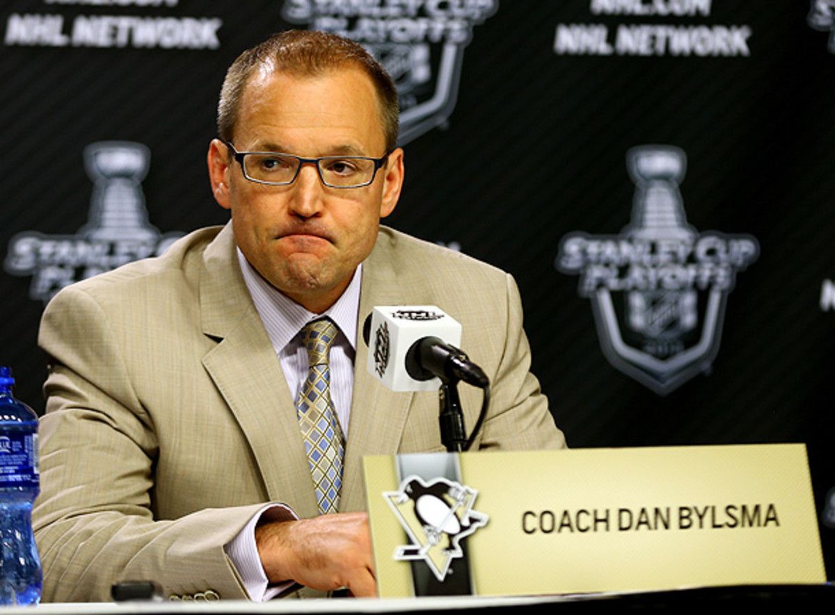 Dan Bylsma dodged jury duty because of obligations to the U.S. men's Olympic hockey team. (Bruce Bennett/Getty Images)