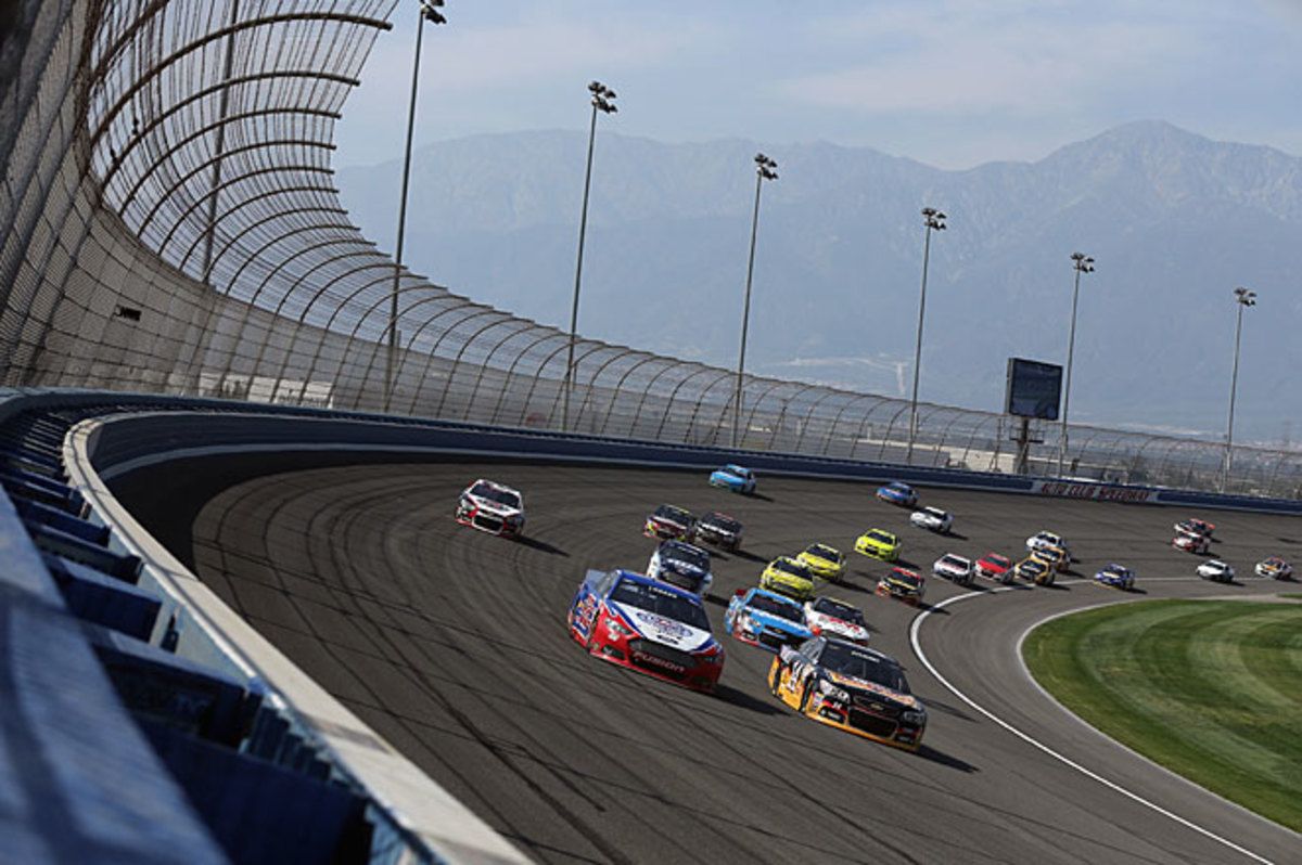 The Auto Club 400 in Fontana, Calif, was likely the young Sprint Cup season's most thrilling race.