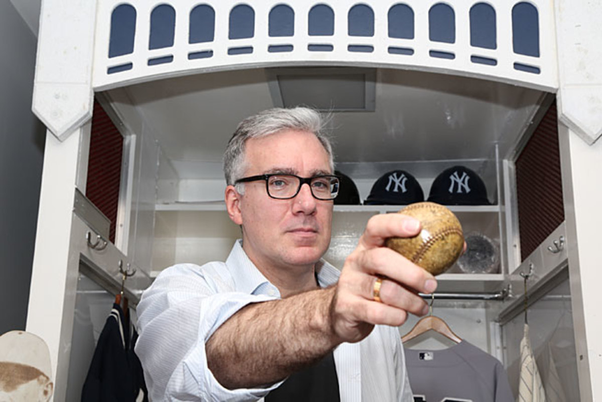 Keith Olbermann is a noted fan and historian of baseball and has a long history of working in sports television.