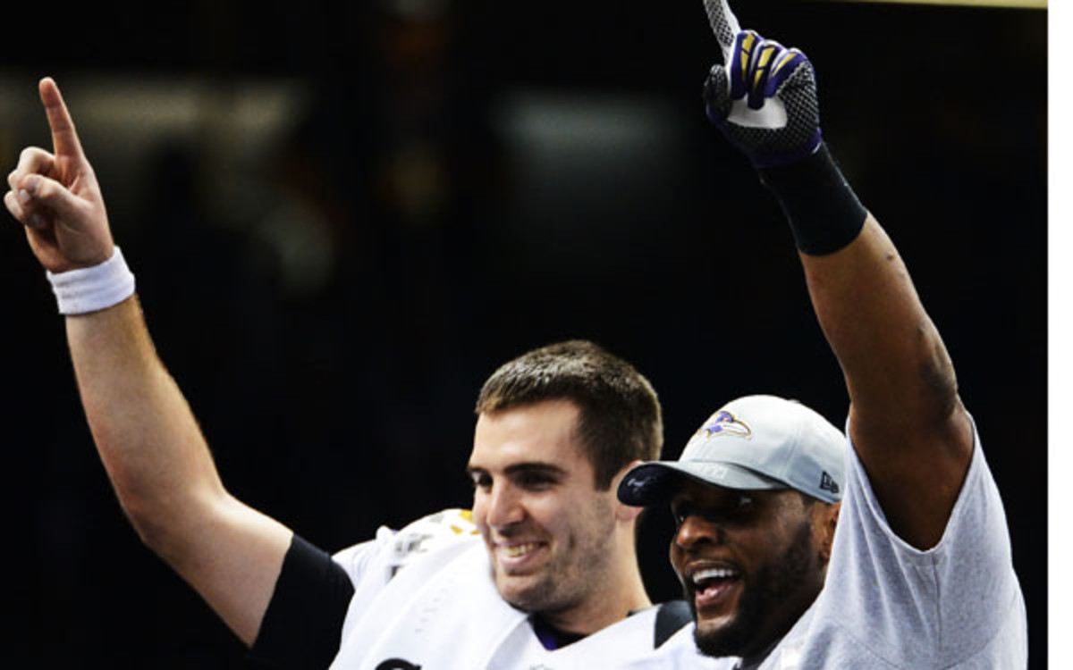 Ravens quarterback Joe Flacco said he will take on more of a leadership role this season. (Harry How/Getty Images)