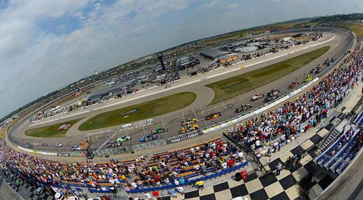 NASCAR says it has no immediate plans to award a Sprint Cup race to Iowa Speedway.