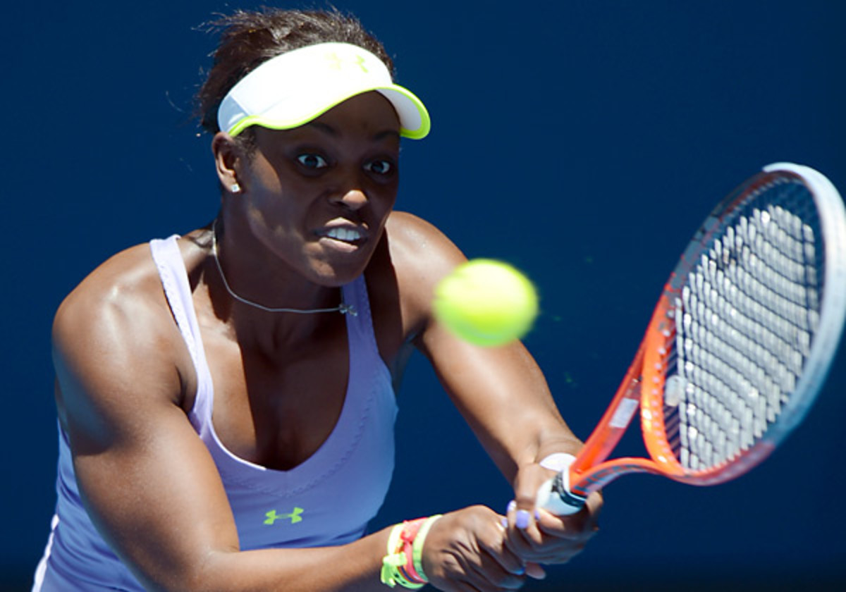 Sloan Stephens has seen her relationship with Serena Williams fall apart since the Australian Open. (GREG WOOD/AFP/Getty Images)
