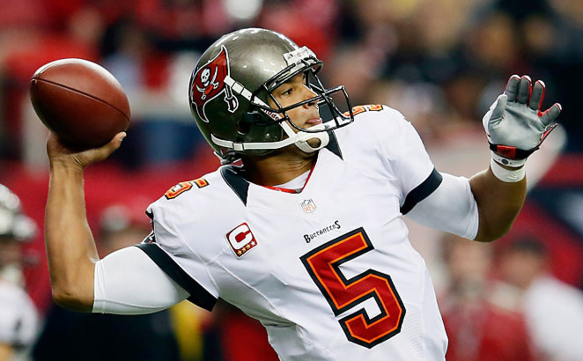 After throwing 16 touchdown passes in 2011, Josh Freeman rebounded with 27 scoring passes in 2012.