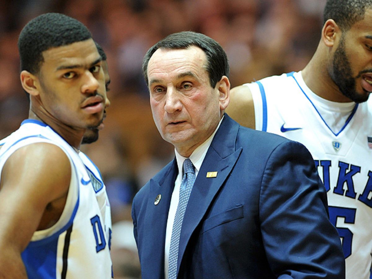 Duke coach Mike Krzyzewski famously claimed the ACC would be the best conference in the history of college basketball. (Lance King/Getty Images)