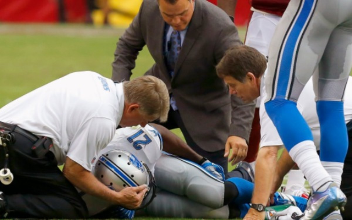 Reggie Bush reportedly has no major issues with the knee he injured on Sunday. (AP Photo/Ross D. Franklin)