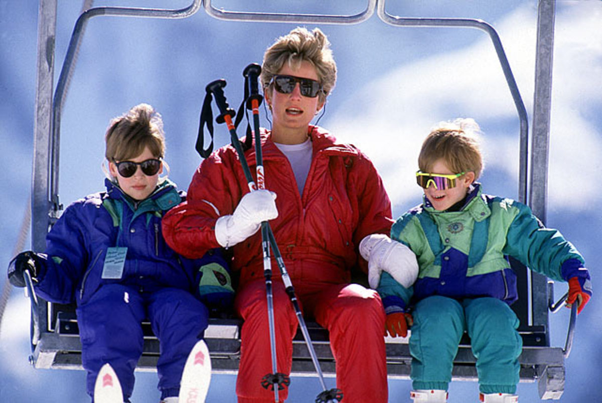Princess Diana, Prince William and Prince Harry
